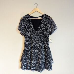 NWT Altar'd State Black and Blue Dress